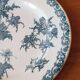Six LG "Righi" iron earthenware plates