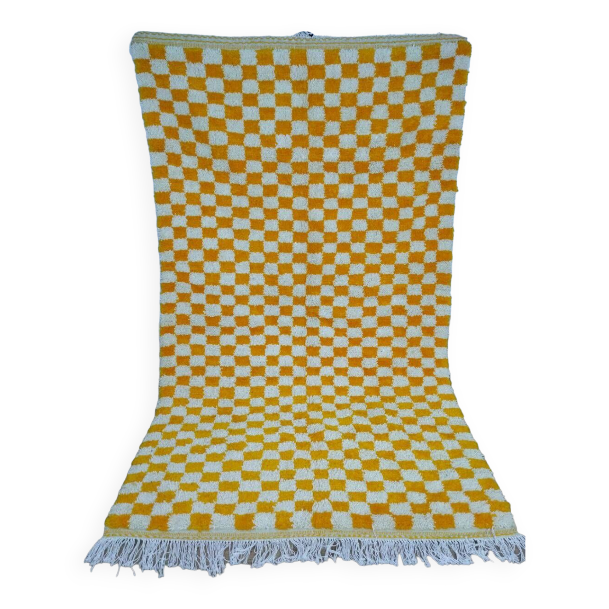 Handmade wool Berber rug 250x148cm