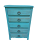 Semainier in blue ceruse