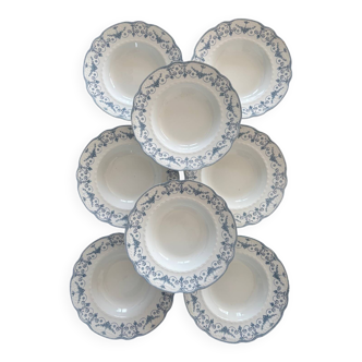 Set of 8 Royal Doulton England soup plates – Josephine model