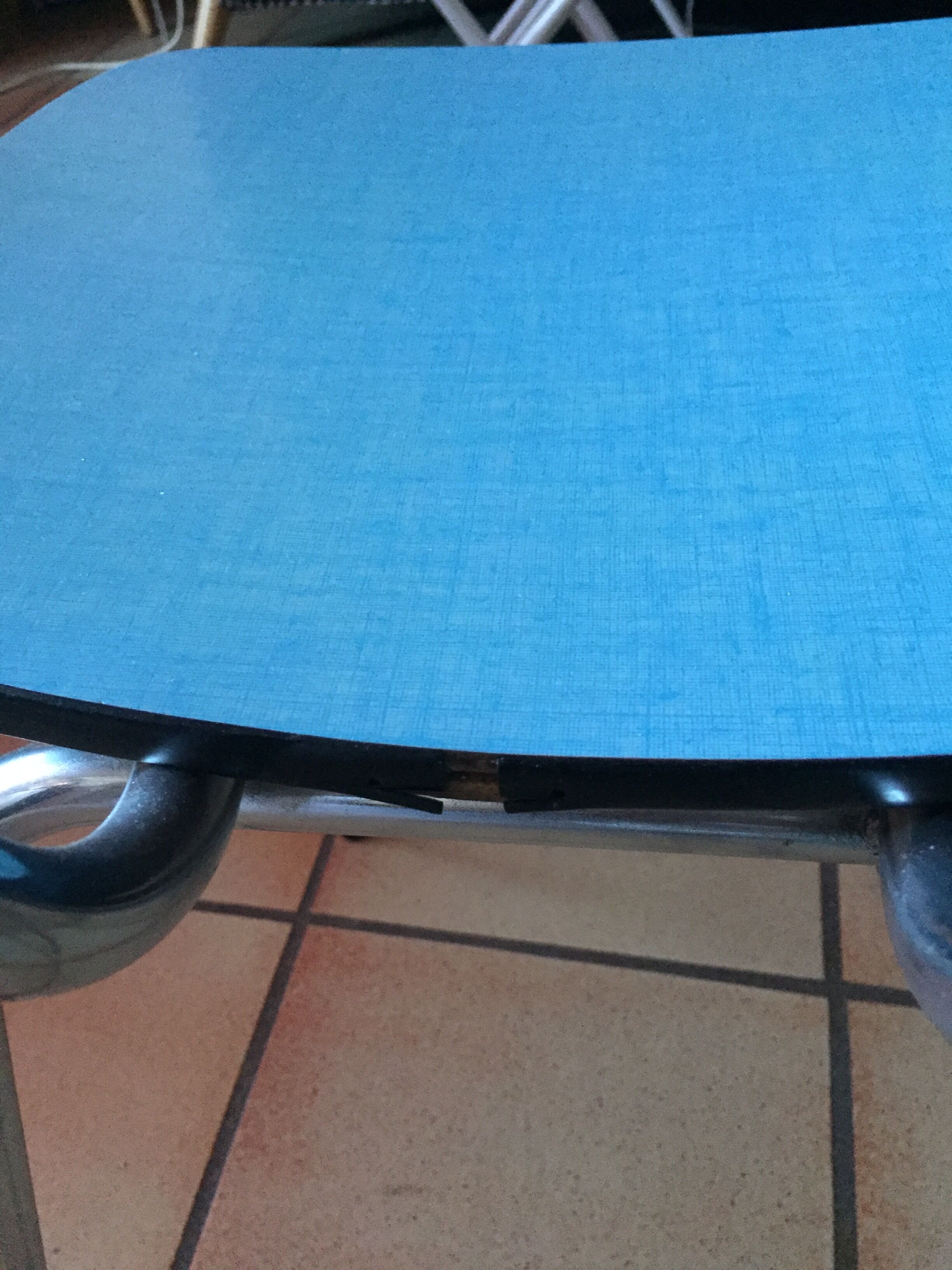 Paire de chaises en Formica vintage