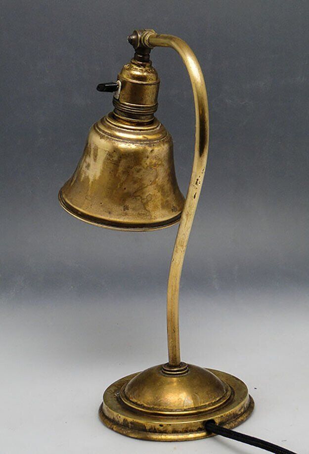 20th century art nouveau bedside table lamp, 1890s