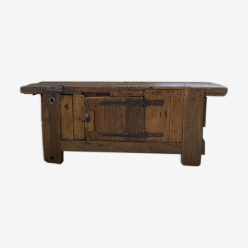 Established former brutalist console oak pine