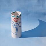 White taurus - ceramic vase