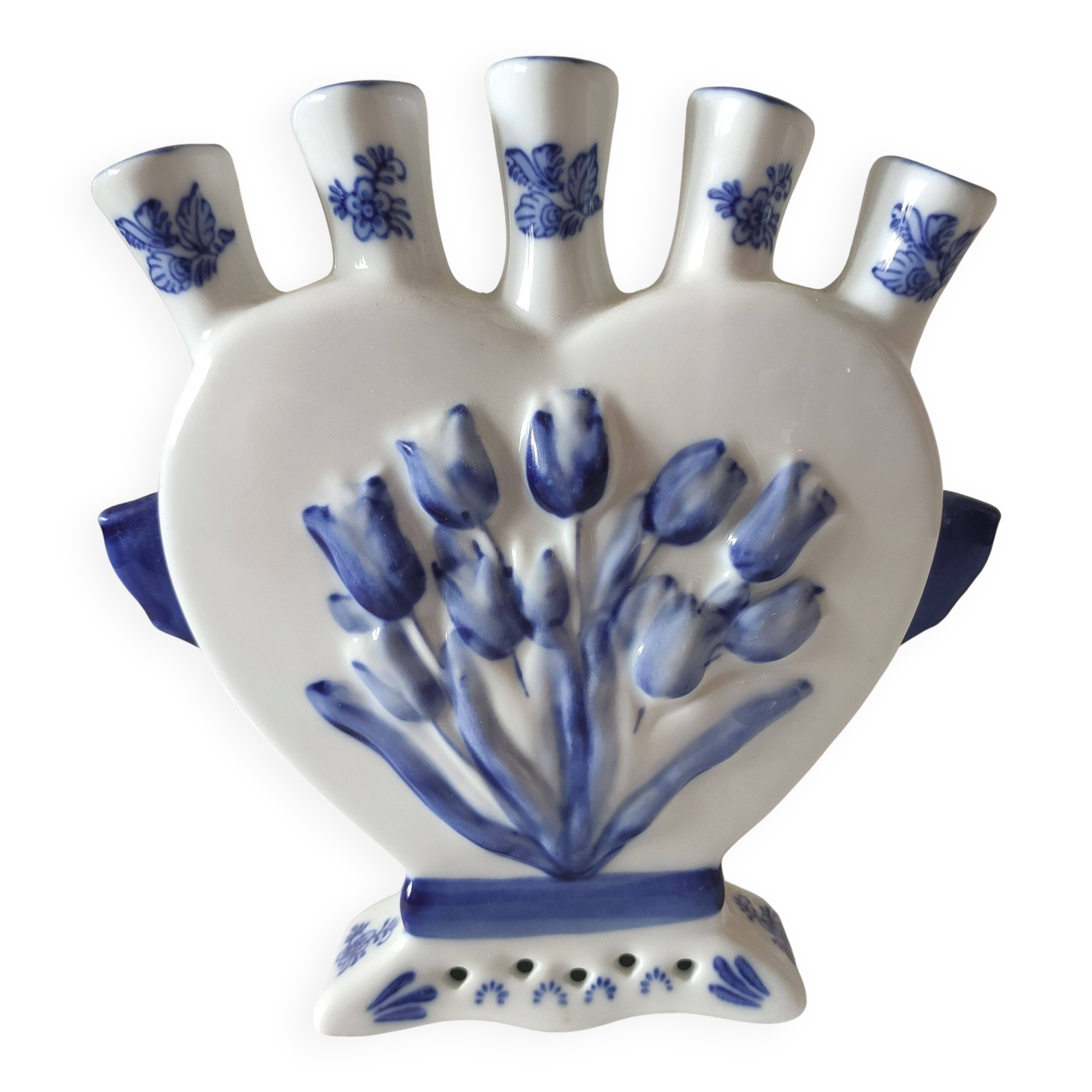 Tulip vase, Delftware