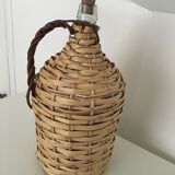 Lady-Jeanne dressed in rattan