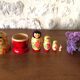 Antique Russian nesting dolls