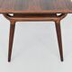 Gunni Omann sculptural coffee table rosewood Omann Jun Denmark 1958