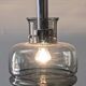 Suspension en verre fumé des années 60/70 par Limburg