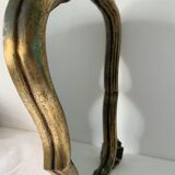 Old mirror in gilded wood 40 x 30 cm