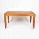 Extendable dining table, Calvados model, Guillerme and Chambron, 1960s