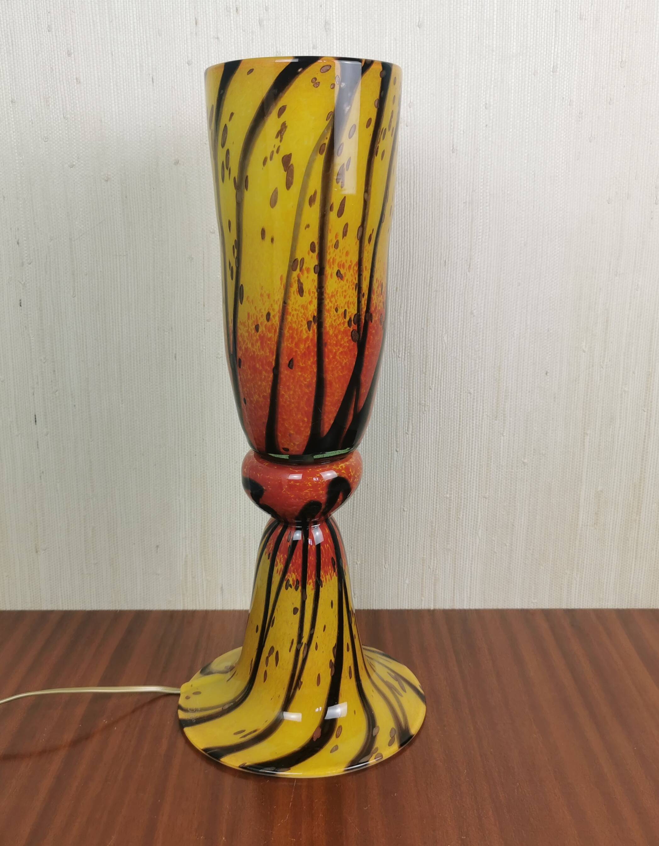 F. Silviy Murano glass lamp