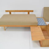 Mid-century Sofa or Daybed by Drevotvar/1970's.