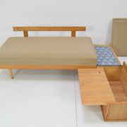 Mid-century Sofa or Daybed by Drevotvar/1970's.