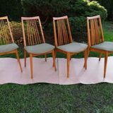 Set of four Scandinavian style chairs