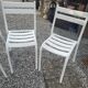 6 iron garden chairs