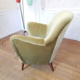 Organic armchair 50s 60s vintage