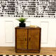 Vintage rattan sideboard