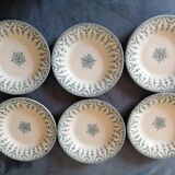 Assiettes creuses terre de fer Florentin