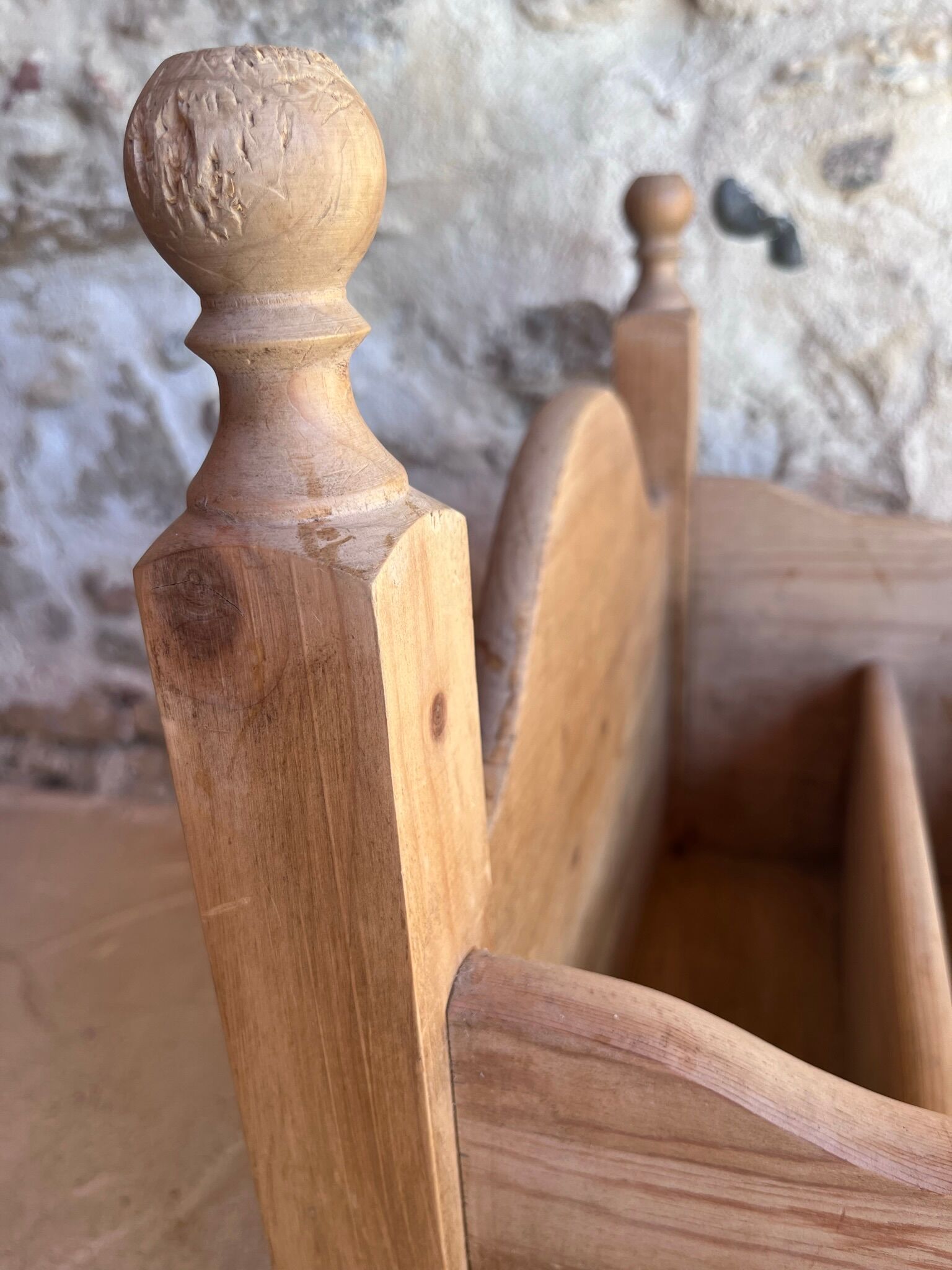 Wooden magazine holders