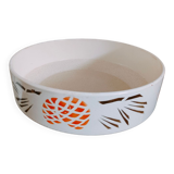 Plate Esterel charcoal salins baths