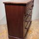 English mahogany chest of drawers