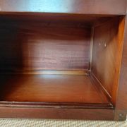 Buffet, meuble TV en bois Roche Bobois, style japandi
