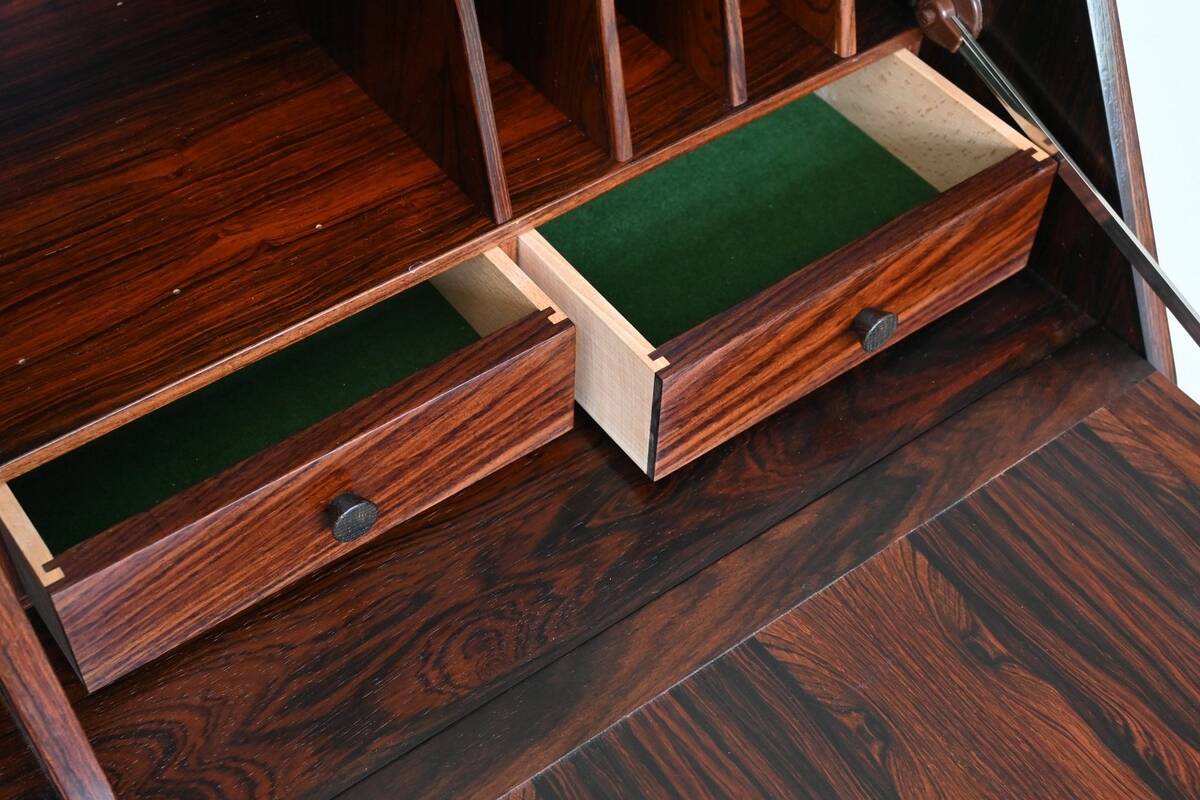 H.W. Klein secretary cabinet in rosewood Bramin Denmark 1960