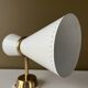 Large diabolo wall light