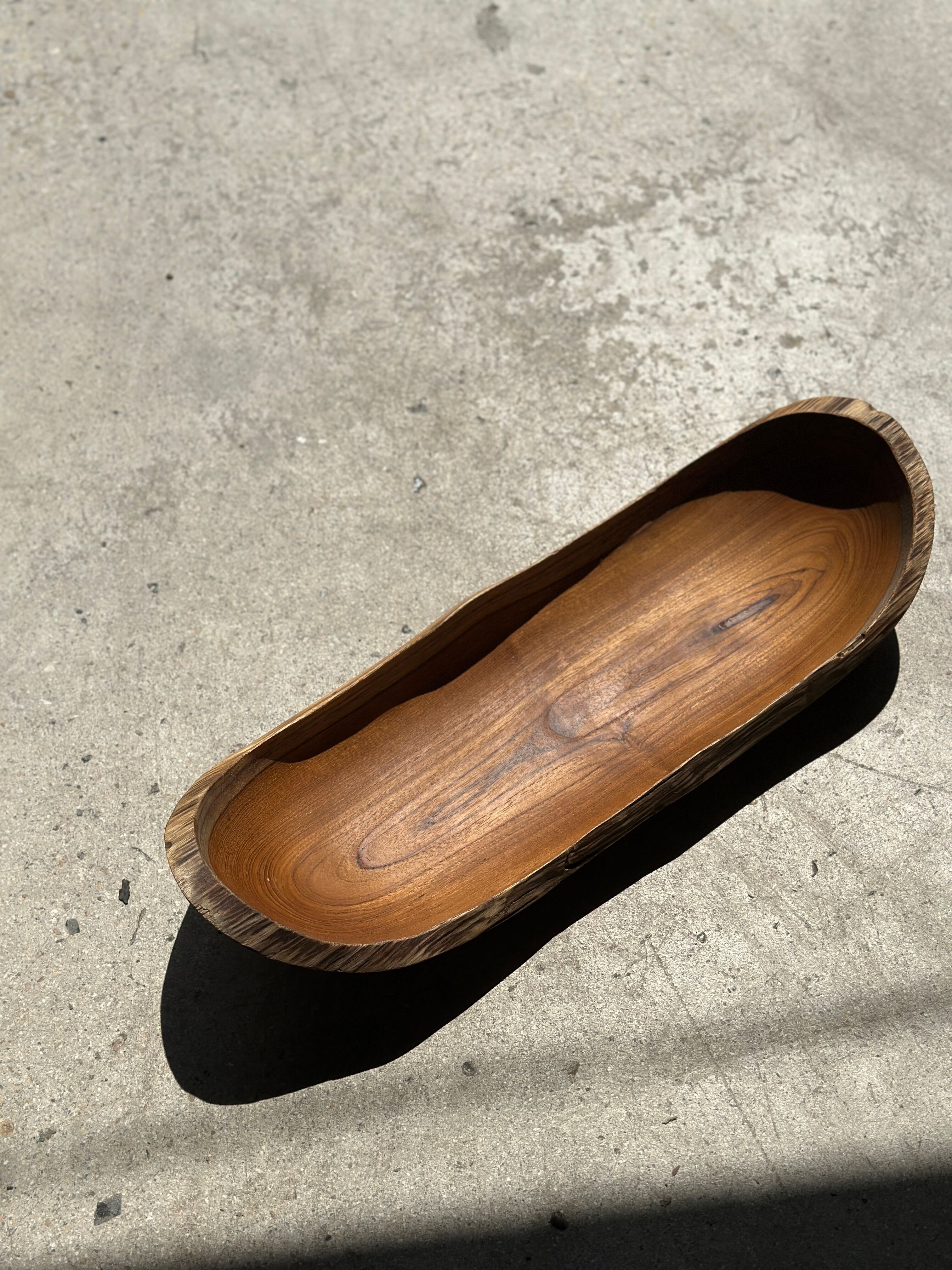 Organic monoxyl teak cut L:50cm