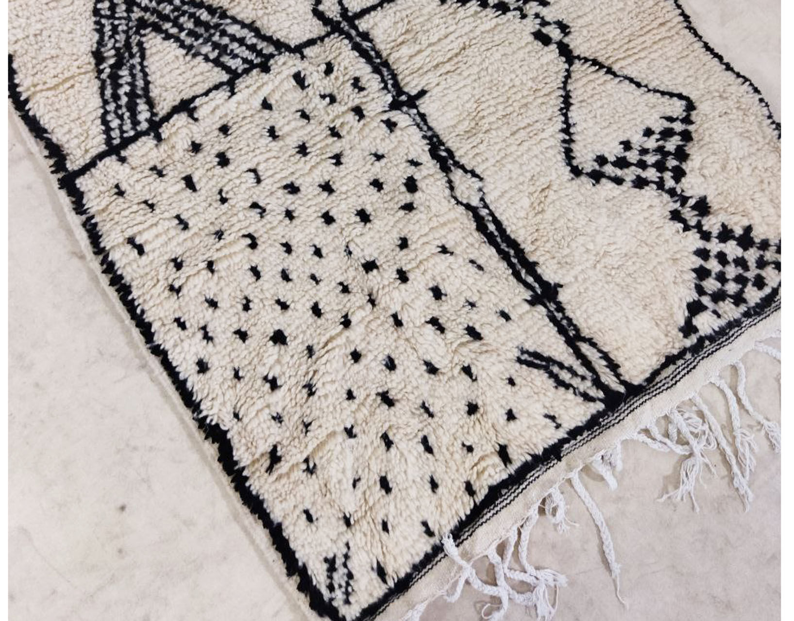 Tapis marocain beni ourain 150x110cm