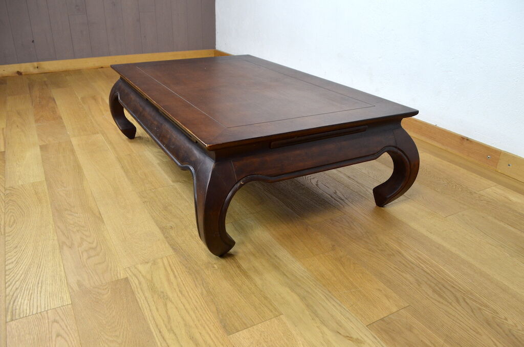 Wooden opium coffee table