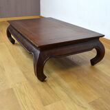Wooden opium coffee table