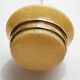Yellow and gold clichy glass pendant light