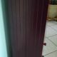 Wooden extra cabinet (selette), 2 interior storage spaces with 6 modular shelves