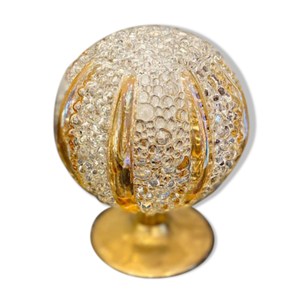 Lampe globe “bulles” en verre