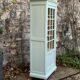 Antique celadon glass Parisian wardrobe H162