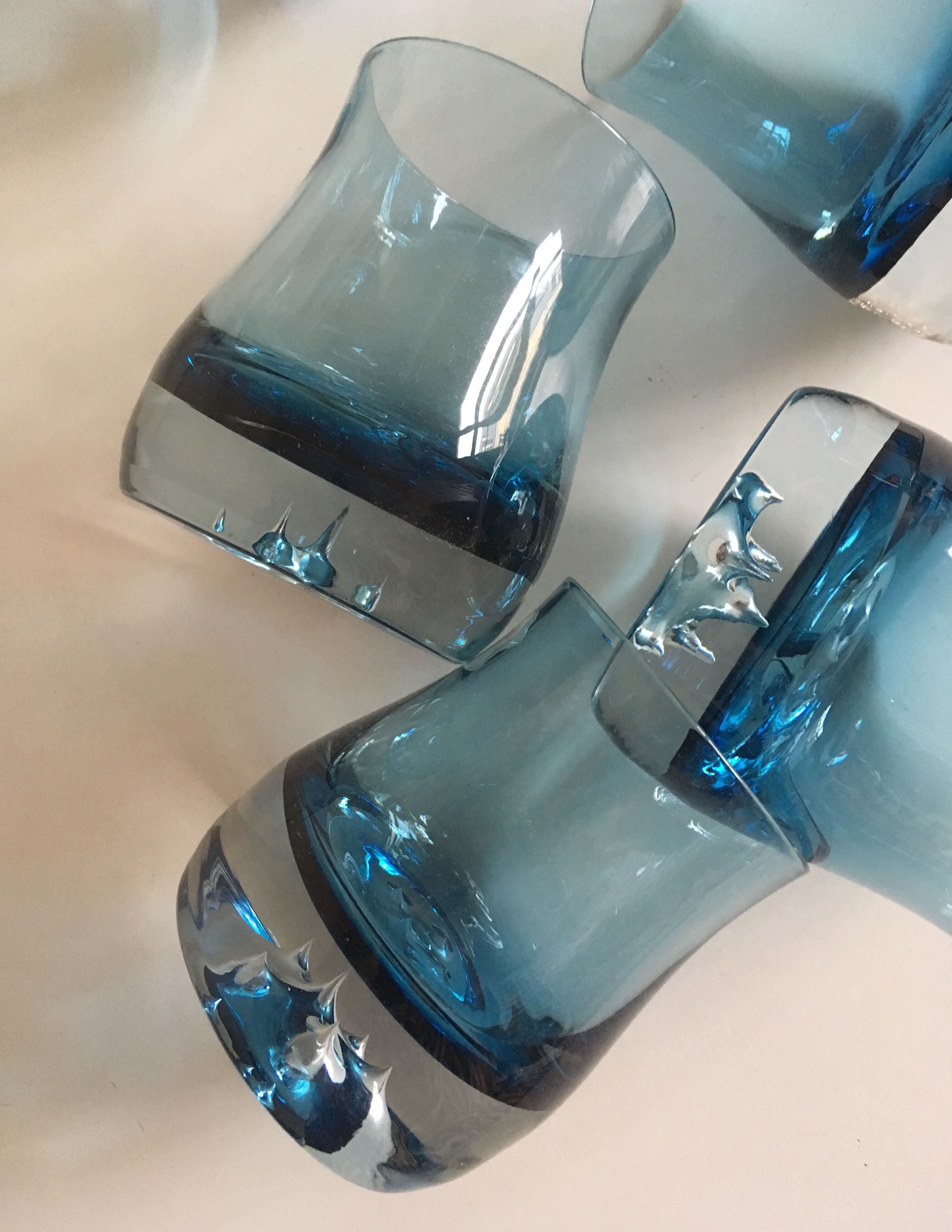 Scandinavian cup glasses 1960 Sweden