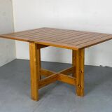 Table à manger vintage de style Japandi Chapo du milieu du siècle, 1960