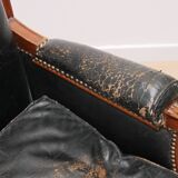 Paire de fauteuils style Louis XVI