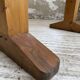 Brutalist pine oval table