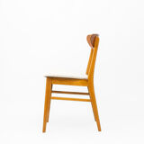 Set of 4 Danish model 210 Chairs from Farstrup, 1960's