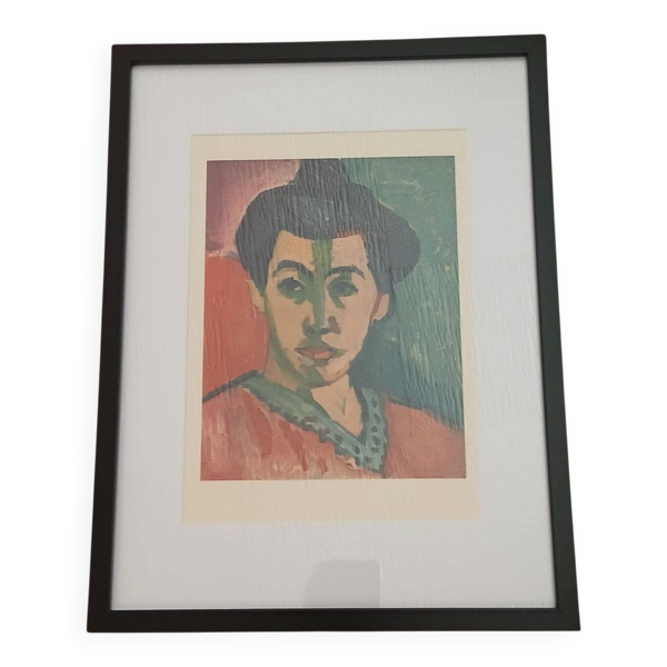 Henri Matisse la femme à la raie verte