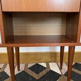 Bedside table compass legs