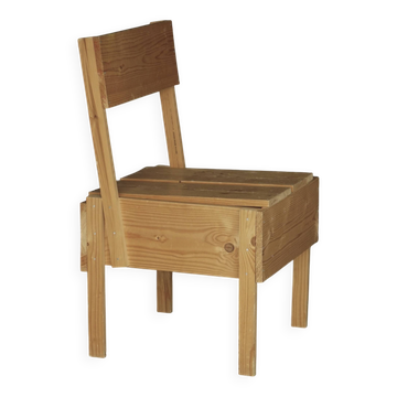 1990s Autoprogettazione Sedia 1 Chair in the style of Enzo Mari