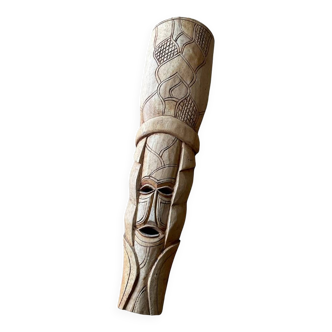 African carved wooden mask