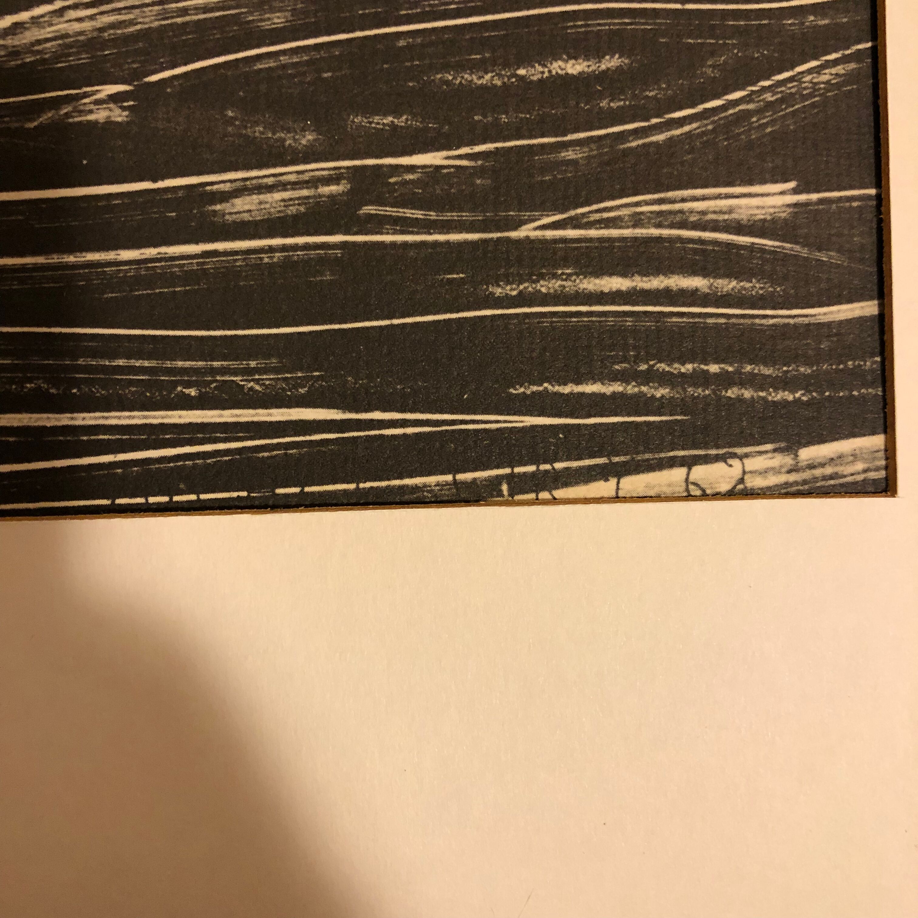 Engraving Michel Ciry, 1962