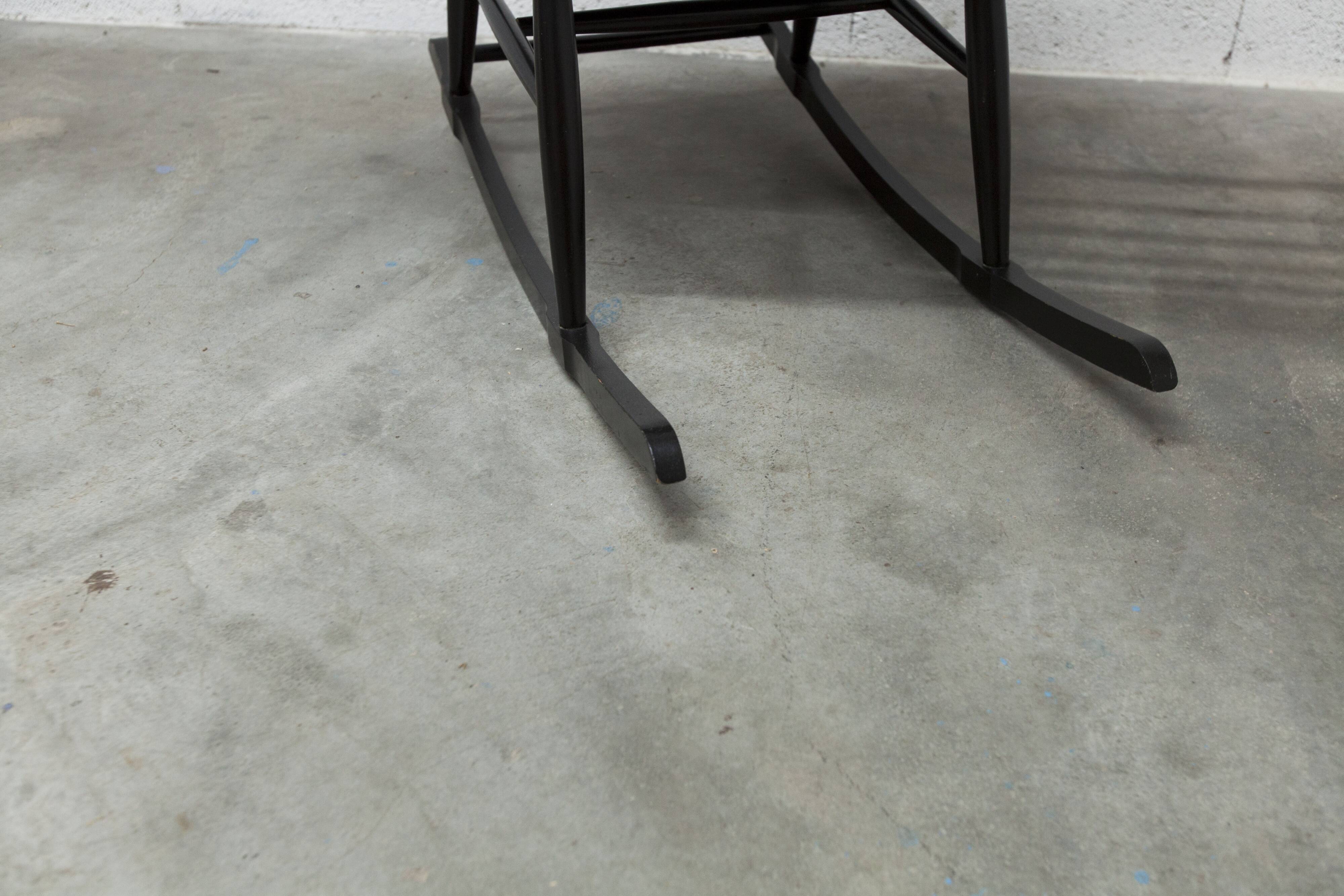 Scandinavian rocking chair tapiovaara style  1960 very good condition