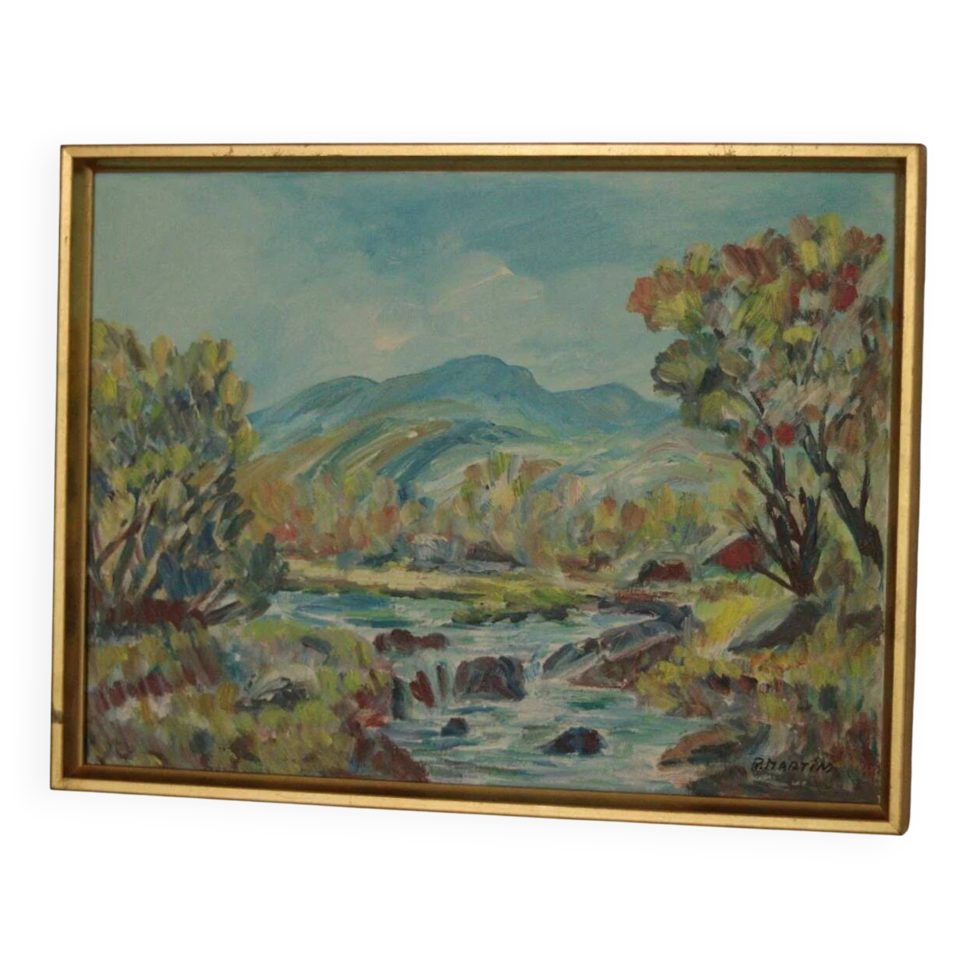 « Paysage vibrant » de R. Martin