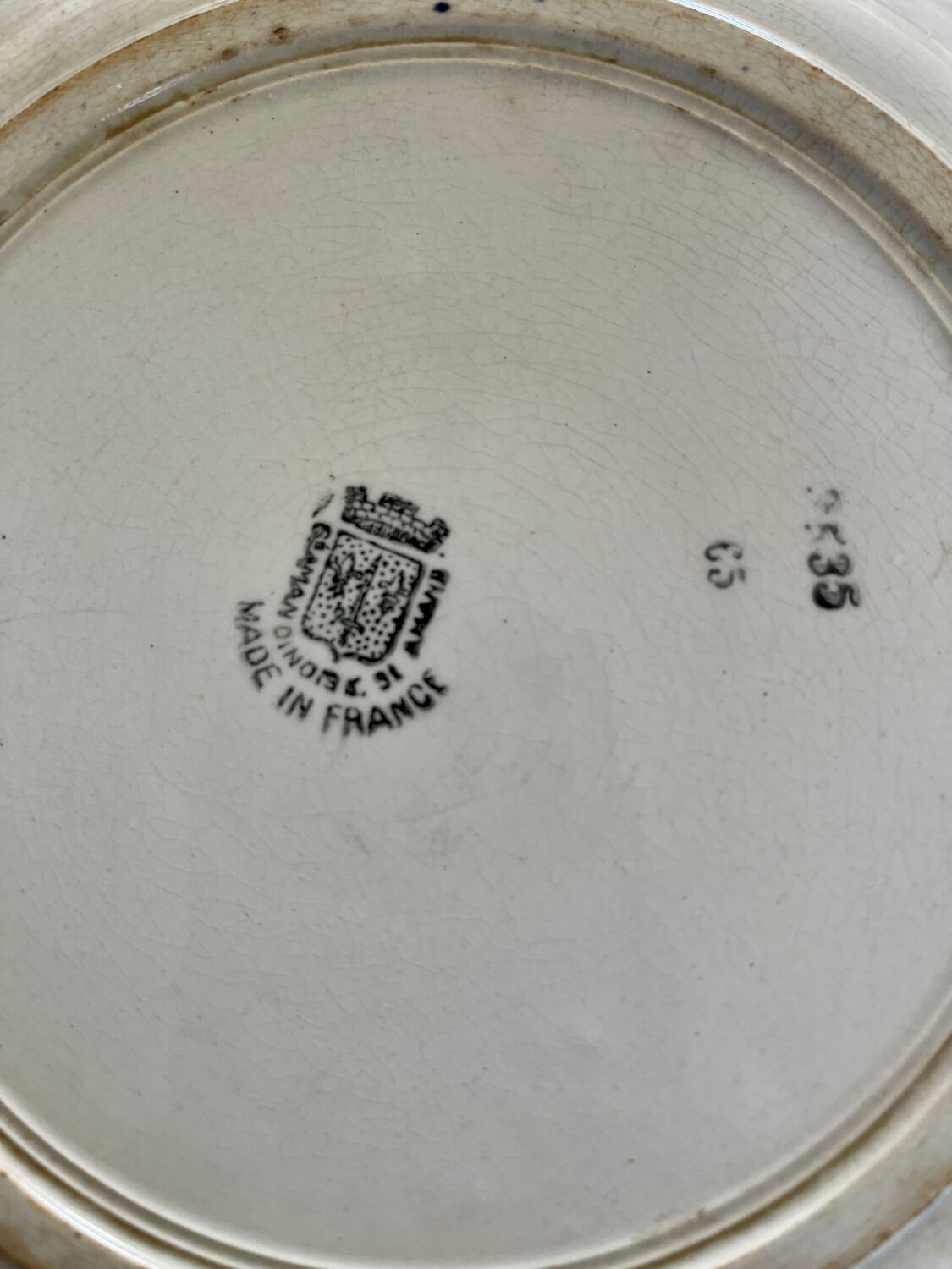 Old St Amand and Dinoise dish